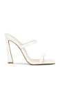 view 1 of 5 Pauline Heel in White Nappa