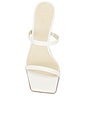 view 4 of 5 Pauline Heel in White Nappa