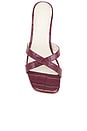 view 4 of 5 Sydney Sandal in Burgundy