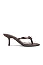 view 1 of 5 Vianka Heel in Dark Brown