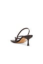 view 3 of 5 Puce Sandal in Dark Brown