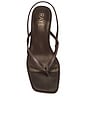 view 4 of 5 Puce Sandal in Dark Brown