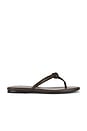 view 1 of 5 Aarav Sandal in Dark Brown
