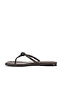 view 5 of 5 Aarav Sandal in Dark Brown