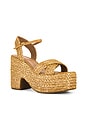 view 2 of 5 Wallis Platform in Raffia