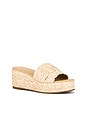 view 2 of 5 Anais Sandal in Natural Raffia