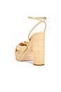view 3 of 5 Cayden Platform in Raffia