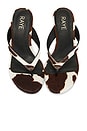 view 4 of 5 Kitty Sandal in Cow Haircalf