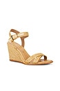view 2 of 5 Silvi Wedge in Raffia