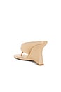 view 3 of 5 x Yhasmina Ferrara Jenna Wedge in Nude