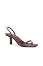 view 2 of 5 Linz Sandal in Dark Brown