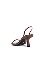 view 3 of 5 Linz Sandal in Dark Brown