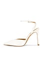 view 5 of 5 Willow Pump in Ivory Satin