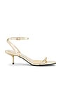 view 1 of 5 Misty Sandal in Pale Gold