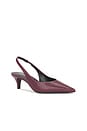 view 2 of 5 ESCARPIN CALISTA in Burgundy