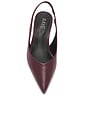 view 4 of 5 ESCARPIN CALISTA in Burgundy