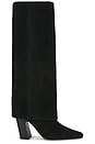 view 1 of 5 Briella Fold Over Boot in Black