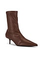 view 2 of 5 Nadia Bootie in Dark Brown