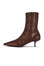 view 5 of 5 Nadia Bootie in Dark Brown