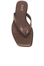 view 4 of 5 Grainger Flip Flop in dark chocolate