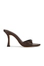 view 1 of 5 Alejandra Heel in Chocolate Brown