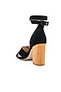 view 3 of 5 Lily Heel in Black Suede