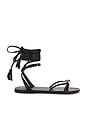 view 1 of 5 SANDALES LENI in Black