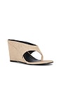 view 2 of 5 Mar Wedge in Raffia