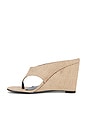 view 5 of 5 Mar Wedge in Raffia