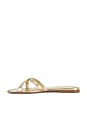 view 5 of 5 Yasminah Sandal in Light Gold