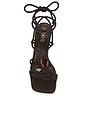 view 4 of 5 Isra Sandal in Dark Brown