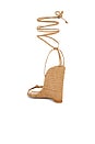 view 3 of 5 Ciela Wedge in Natural Jute