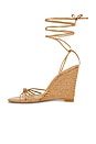 view 5 of 5 Ciela Wedge in Natural Jute