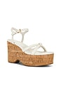 view 2 of 5 Liera Platform in Ivory Nappa