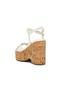 view 3 of 5 Liera Platform in Ivory Nappa