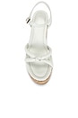 view 4 of 5 Liera Platform in Ivory Nappa