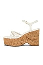 view 5 of 5 Liera Platform in Ivory Nappa