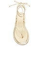 view 4 of 5 SANDALIA ZABEL in Gold