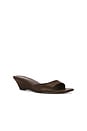view 2 of 5 Reina Wedge in Chocolate