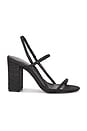 view 1 of 5 Amit Sandal in Black Raffia