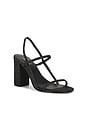 view 2 of 5 Amit Sandal in Black Raffia