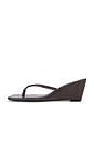 view 5 of 5 SANDALIA LIVY in Chocolate Brown