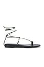 view 1 of 5 Elisa Sandal in Army Green
