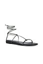 view 2 of 5 Elisa Sandal in Army Green