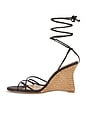 view 5 of 5 SANDALIA NAYLA in Dark Chocolate