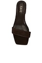 view 4 of 5 SANDALIA JULIE in Chocolate Brown Suede