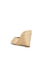 view 3 of 5 Clea Wedge in Raffia