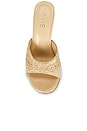 view 4 of 5 Clea Wedge in Raffia