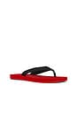 view 2 of 5 Cane Flip Flop in Red