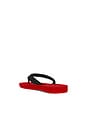 view 3 of 5 Cane Flip Flop in Red